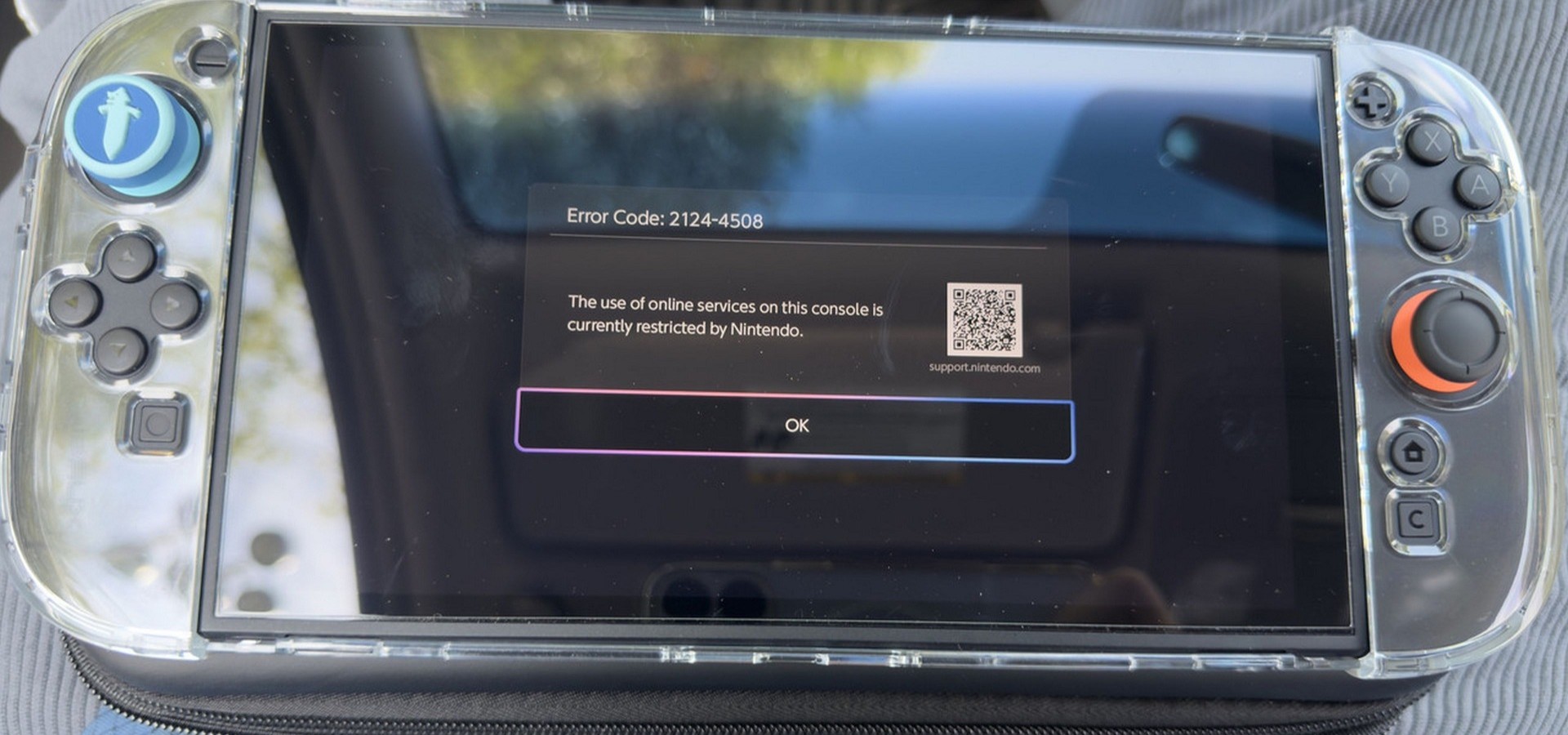 Nintendo Switch 2 en la pantalla de bloqueo